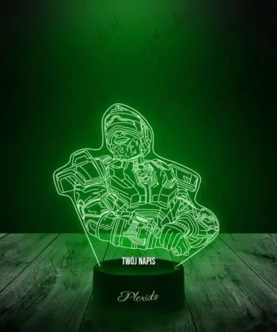 Lampka LED 3D Plexido Prezent Gra Apex Newcastle - 2