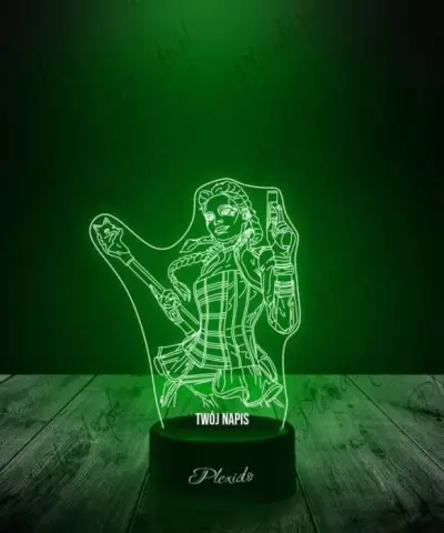 Lampka LED 3D Plexido Prezent Apex Loba - 3