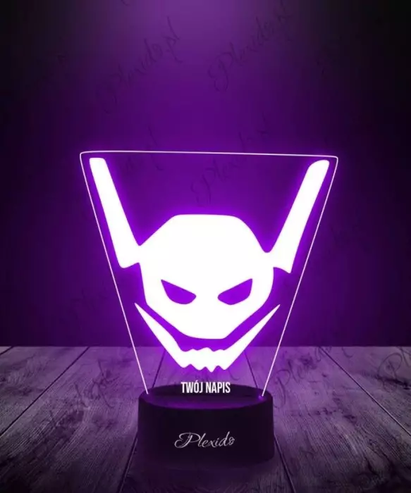 Lampka LED 3D Plexido Prezent Apex Czaszka - 1