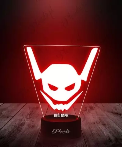 Lampka LED 3D Plexido Prezent Apex Czaszka - 2