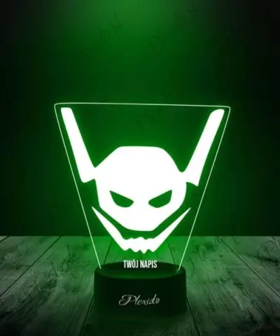 Lampka LED 3D Plexido Prezent Apex Czaszka - 3