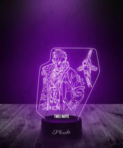 Lampka LED 3D Plexido Prezent Apex Crypto - 1