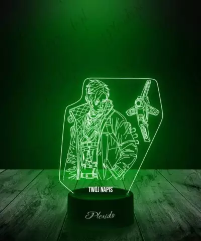 Lampka LED 3D Plexido Prezent Apex Crypto - 3