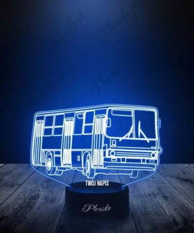 Lampka LED 3D Plexido Autobus Ikarus 260 - 2