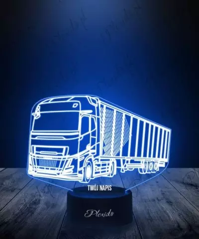 Lampka LED 3D Plexido Volvo FH Ciężarówka - 3