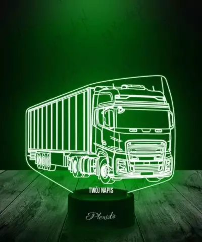 Lampka LED 3D Plexido Ciężarówka Ford F Max - 2