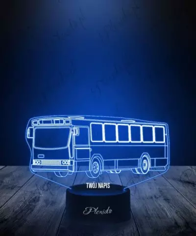 Lampka LED 3D Plexido Autobus Jelcz M11 - 1