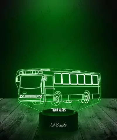 Lampka LED 3D Plexido Autobus Jelcz M11 - 2