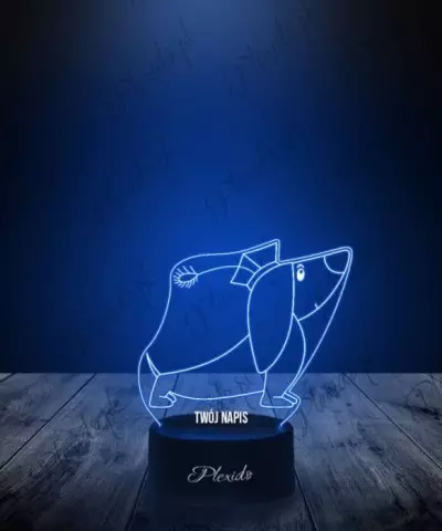 Lampka LED 3D Plexido Autobus Jamnik - 2