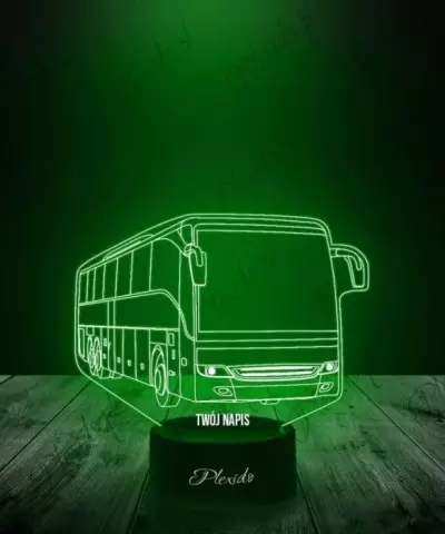 Lampka LED 3D Plexido Autobus Mercedes Tourismo - 2