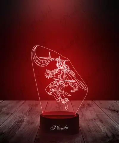 Lampka LED 3D Plexido Leaque Of Legends Soraka - 3
