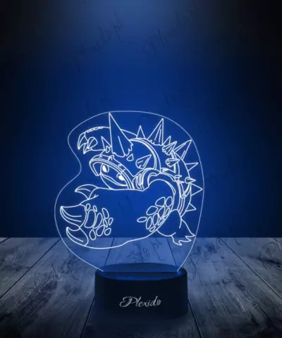 Lampka LED 3D Plexido Leaque Of Legends Rammus - 3