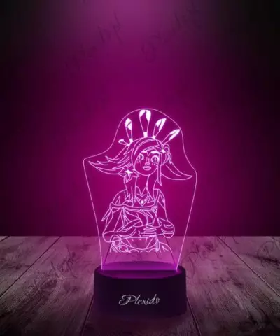 Lampka LED 3D Plexido Leaque Of Legends Neeko - 1