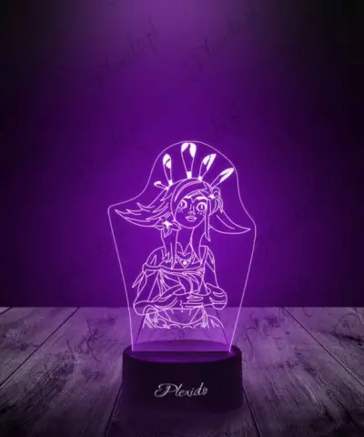 Lampka LED 3D Plexido Leaque Of Legends Neeko - 2