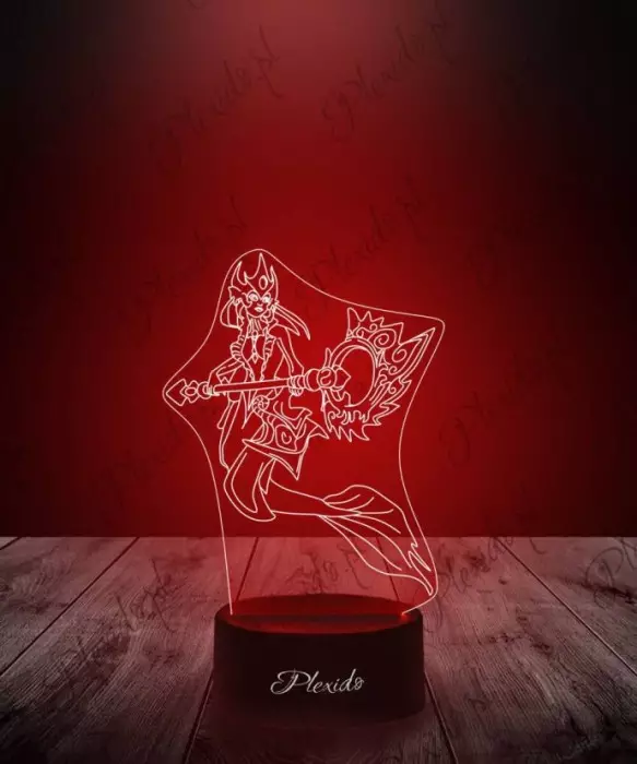 Lampka LED 3D Plexido Leaque Of Legends Nami - 1