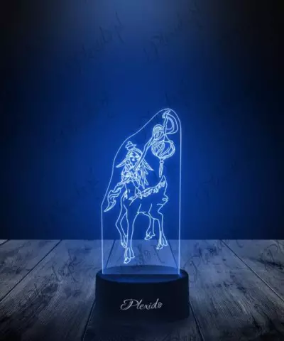 Lampka LED 3D Plexido Leaque Of Legends Lillia - 2