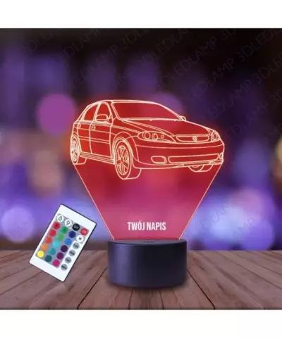 Lampka Nocna 3D LED LAMP Suzuki Reno