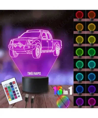 Lampka Nocna 3D LED LAMP Suzuki Equator