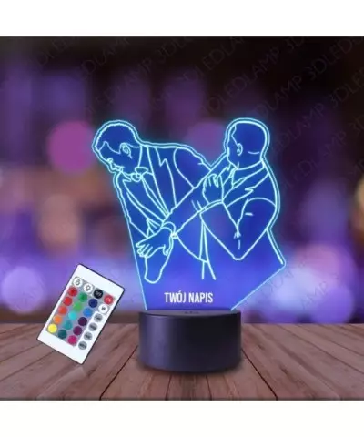 Lampka Nocna 3D LED LAMP Aktor Will Smith Chris Rock
