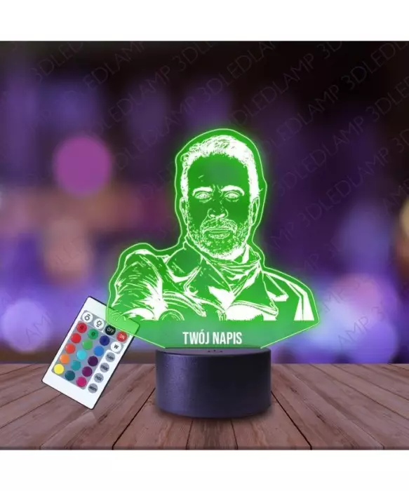 Lampka Nocna 3D LED LAMP The Walking Dead Negan