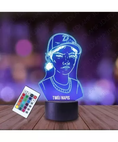 Lampka Nocna 3D LED LAMP Telltale 's The Walking Dead Clementine