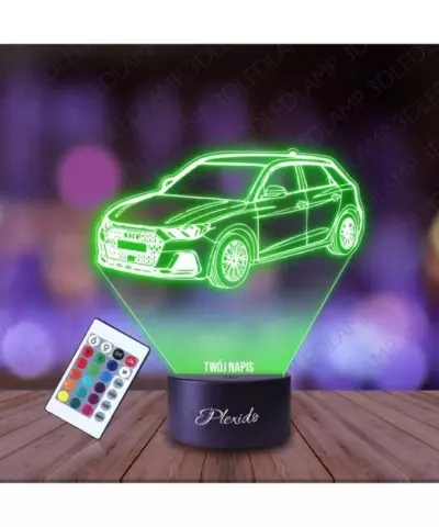 Lampka Nocna 3D LED LAMP Samochód Audi RS3