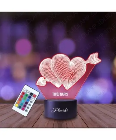 Lampka Nocna 3D LED LAMP Prezent Dla Dziewczyny Chłopaka