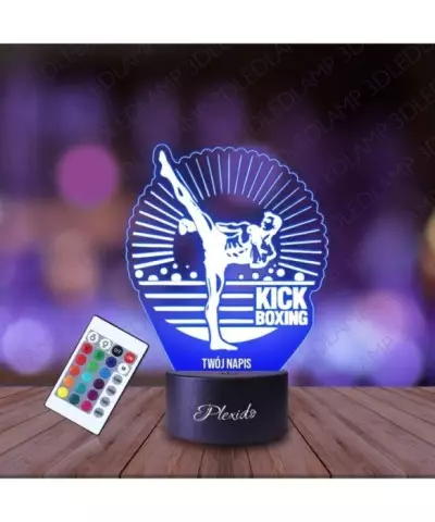 Lampka Nocna 3D LED LAMP Sport Kickboxing
