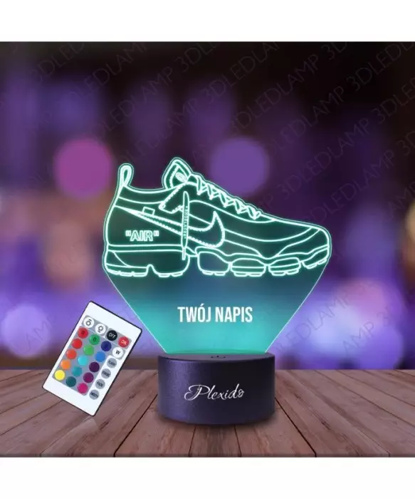 Lampka Nocna 3D LED LAMP But Nike Air Max