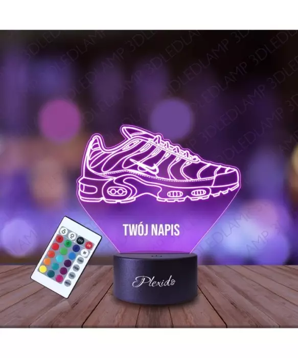 Lampka Nocna 3D LED LAMP But Nike Air Max Plus