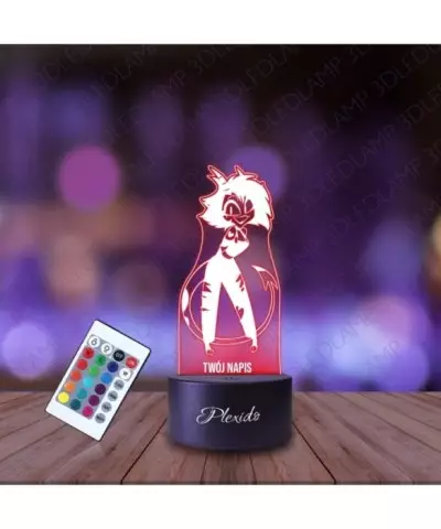 Lampka Nocna 3D LED LAMP Helluva Boss Millie