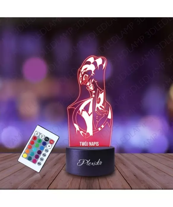 Lampka Nocna 3D LED LAMP Helluva Boss Blitzo