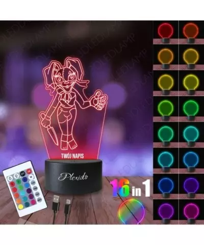 Lampka Nocna 3D LED LAMP Five Nights at Freddy's FNAF Vanny 2