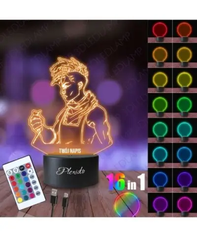 Lampka Nocna 3D LED LAMP Arcane Vi - League of Legends Ekko 2