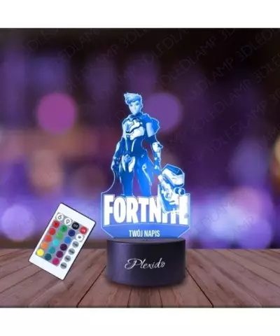 Lampka Nocna 3D LED LAMP Fortnite Reese