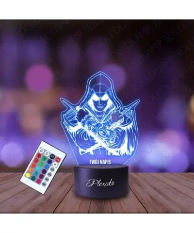 Lampka Nocna 3D LED LAMP Gra Assassin's Creed Creed Ezio