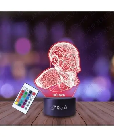 Lampka Nocna 3D LED LAMP Iron Man Tony Stark Marvel
