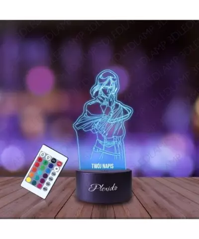 Lampka Nocna 3D LED LAMP Uryu Ishida Sternritter Bleach