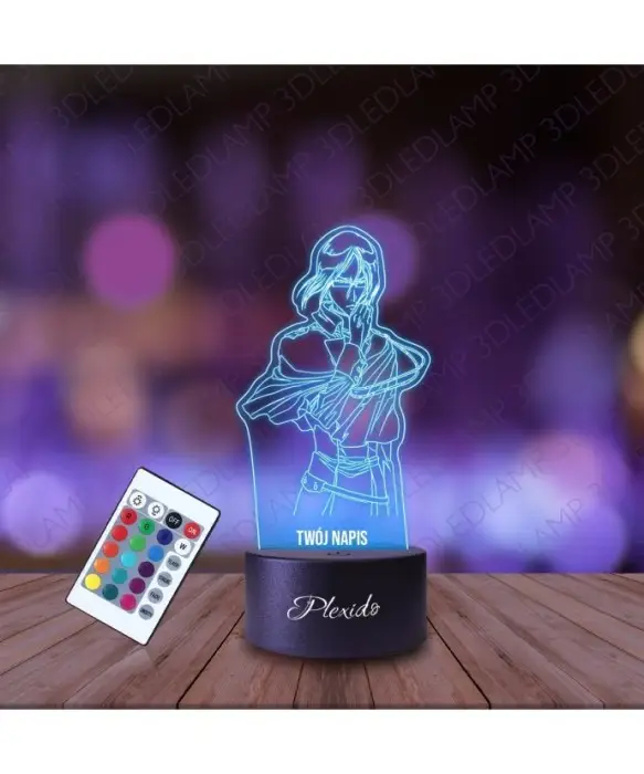 Lampka Nocna 3D LED LAMP Uryu Ishida Sternritter Bleach