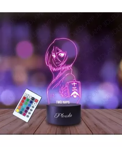 Lampka Nocna 3D LED LAMP Rukia Kuchiki Bleach