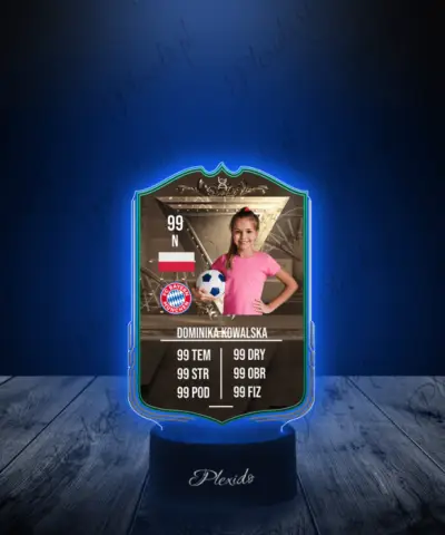 Lampka LED Plexido Piłka Nożna FIFA Twoje Zdjęcie Fut Centurions II - 2