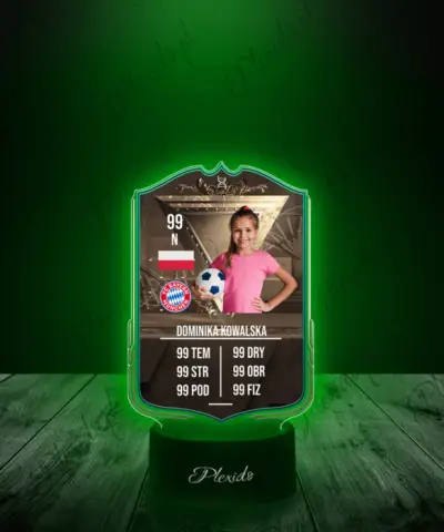 Lampka LED Plexido Piłka Nożna FIFA Twoje Zdjęcie Fut Centurions II - 3