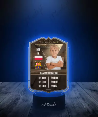 Lampka LED Plexido Piłka Nożna FIFA Twoje Zdjęcie Fut Centurions - 2