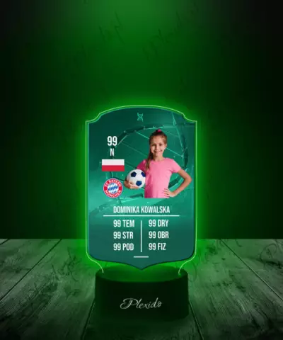 Lampka LED Plexido Piłka Nożna FIFA Twoje Zdjęcie Evolutions I - 3