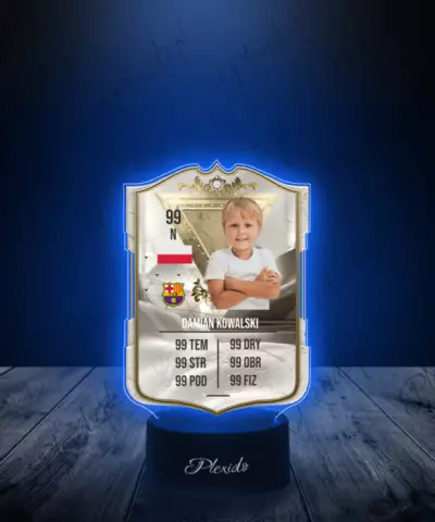 Lampka LED Plexido Piłka Nożna FIFA Twoje Zdjęcie Centurion Icons - 2