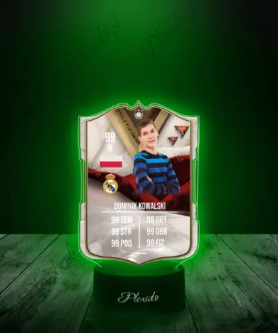 Lampka LED Plexido Piłka Nożna FIFA Twoje Zdjęcie Ultimate Dynasties Icons - 3