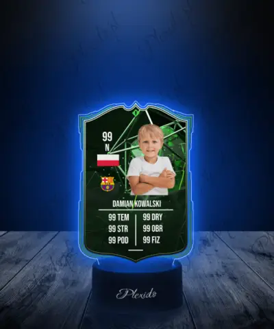 Lampka LED Plexido Piłka Nożna FIFA Twoje Zdjęcie Pundit Picks - 2