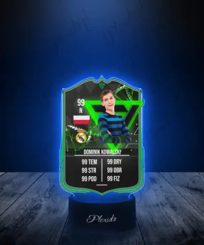 Lampka LED Plexido Piłka Nożna FIFA Twoje Zdjęcie Founders Evolutions II - 2