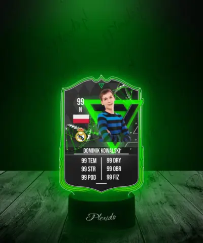 Lampka LED Plexido Piłka Nożna FIFA Twoje Zdjęcie Founders Evolutions II - 3