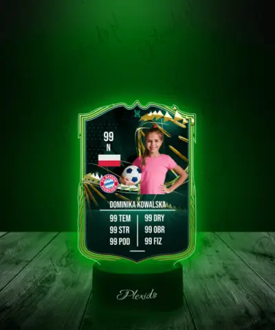 Lampka LED Plexido Piłka Nożna FIFA Twoje Zdjęcie Evolutions IV - 3